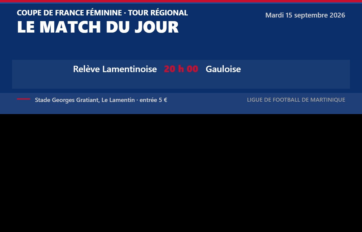 Coupe de France féminine : le match du jour