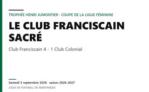 Trophée Henri Jumontier 2026-2027 : le Club Franciscain vainqueur